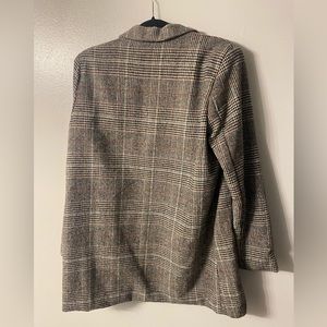 Plaid Blazer